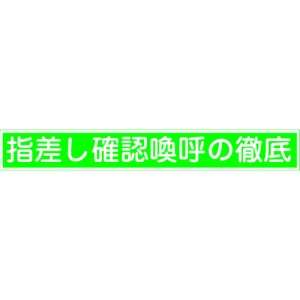 日本緑十字社 シサE 指差し確認喚呼の徹底 204005