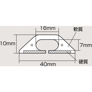 日本緑十字社 プロテクター1610GY プロテクター1610GY 286081 画像2