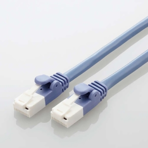 ELECOM LANケーブル スタンダードタイプ Cat5e準拠 ヨリ線 24AWG 1.0m×10本入 ブルー LANケーブル スタンダードタイプ Cat5e準拠 ヨリ線 24AWG 1.0m×10本入 ブルー LD-CTT/BU1/RS1 画像2