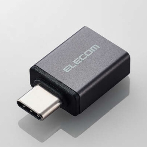 ELECOM TypeC変換アダプター USB2.0対応 M-AFCMADBK