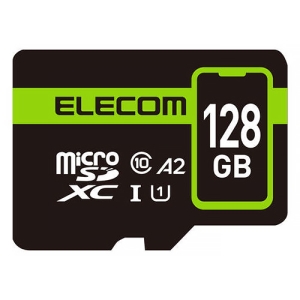 ELECOM microSDXCメモリカード スマートフォン用 容量128GB Class10・UHS-I・U1・A2対応 microSDXCメモリカード スマートフォン用 容量128GB Class10・UHS-I・U1・A2対応 MF-SP128GU11A2R