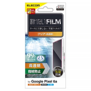 ELECOM 液晶保護フィルム Google Pixel 6a用 指紋防止 高透明 PM-P221FLFG