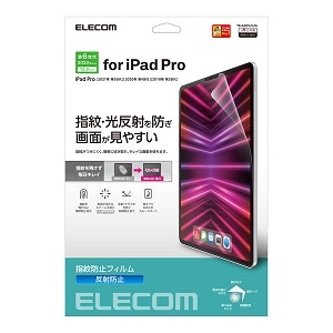 ELECOM 液晶保護フィルム iPad Pro 12.9インチ 第6世代用 防指紋 反射防止 TB-A22PLFLFA