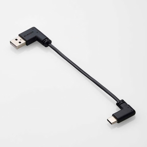 USBP[u TypeA-TypeC LRlN^ 0.1m ubN MPA-ACLL01BK