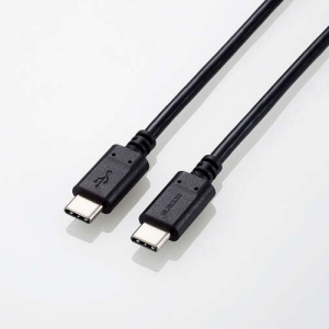 USB2.0P[u TypeC-TypeC ő100WEPDΉ 1.0m ubN MPA-CC5P10BK