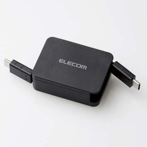 USB2.0P[u ^Cv TypeC-TypeC PDΉ 0.7m ubN MPA-CCRLA07BK