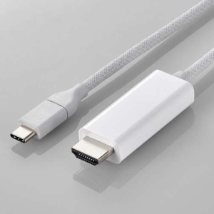 fϊP[u VRbV^Cv TypeC-HDMI 60HzΉ 1.0m MPA-CHDMISM10WH