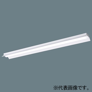 一体型LEDベースライト ≪iDシリーズ≫ 40形 直付型 反射笠付型 一般タイプ 4000lm 連続調光型調光タイプ(ライコン別売) 昼白色 XFX440KENLA9