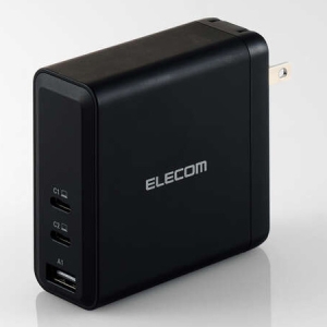 m[gPCACA_v^[ USB PDΉ 140W TypeC×2 USB-A×1 XCOvO ubN ACDC-PD96140BK