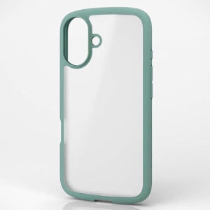 nCubhP[X sTOUGH SLIM LITEt iPhone16p wʃVL[NA XgbvV[gt t[J[O[ PM-A24ATSLFCSGN
