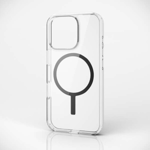 ハイブリッドケース 《MAGKEEP》 iPhone16Pro用 ブラック PM-A24CMAG02BK