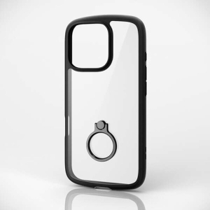 iPhone 16 Pro nCubhP[X TOUGH SLIM LITE t[J[ wʃNA Ot XgbvV[gt ubN PM-A24CTSLFCRBK