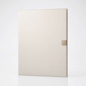 iPad 第10世代 フラップケース ソフトレザー &me Apple Pencil収納 フリーアングル グレージュ TB-A23RWVJMGB
