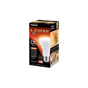 LEDd t` ʓd` 60W dF(2700K) E26 LDR6L-H/60V1
