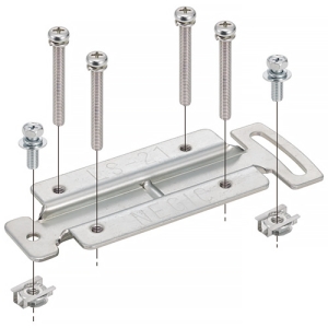 【受注生産品】リミットスイッチアダプター 《ネジック®》 盤・火災報知設備用 1R・2RU・1RA・2RA型レール用 LS-21E