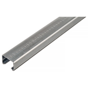 【メーカー直送品/代引き/後払い不可】チャンネル 《ワールドダクター®》 D1・板厚1.6mmタイプ 定尺2.5m 溶融亜鉛めっき鋼板製 16D1