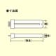 三共電気 コンパクト型ブラックライトブルーランプ 9W コンパクト型ブラックライトブルーランプ 9W FPL9BLB 画像2