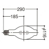 岩崎電気 【生産完了品】5波長域メタルハライドランプ UVカットタイプ 400W MF400LSHUUVC