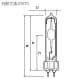 フィリップス 【在庫限り】マスターカラーCDM-T 直管タイプ 片口金G12 高効率セラミックメタルハライドランプ 250W 色温度:4200K  CDM-T250W/942 画像2