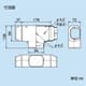 因幡電工 スリムダクトLD T型ジョイント 分岐用 グレー スリムダクトLD T型ジョイント 分岐用 グレー LDT-90-G 画像3