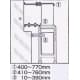 日晴金属 転倒防止金具 ZAM&reg;+粉体塗装 転倒防止金具 ZAM??+粉体塗装 CE-TBG 画像2