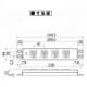 明工社 機器用接地コンセント 4コ口 機器用接地コンセント 4コ口 MR86740-N 画像2