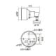 岩崎電気 アイ ランプホルダ フランジタイプ 防雨形 リード線0.2m付 適合ランプ:270W〜450W E39口金 ホワイト アイ ランプホルダ フランジタイプ 防雨形 リード線0.2m付 適合ランプ:270W〜450W E39口金 ホワイト S00F-F/W 画像2