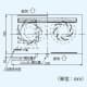 パナソニック Q-hiファン 同時給排タイプ 壁掛・薄形 8畳用 色:ベージュ Q-hiファン 同時給排タイプ 壁掛・薄形 8畳用 色:ベージュ FY-8A2-C 画像2