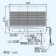 パナソニック 気調・熱交換形換気扇 壁掛形・1パイプ式 手動式シャッター 色=ホワイト 温暖地・準寒冷地用 気調・熱交換形換気扇 壁掛形・1パイプ式 手動式シャッター 色=ホワイト 温暖地・準寒冷地用 FY-12ZH1-W 画像2