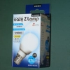 前田硝子 【販売終了】LED電球 《easyZ Lamp》 ミニクリプトン形 全面発光タイプ ガラス色:乳白 25W形相当 全光束270lm 昼光色相当 E17口金 LDA5D・G・E17