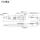 長谷川電機工業 音響発光式検電器 低圧用 AC・DC50V〜600V 低圧交直両用電圧判別機能付 リード線付 音響発光式検電器 低圧用 AC・DC50V〜600V 低圧交直両用電圧判別機能付 リード線付 HT-670 画像2