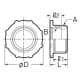 未来工業 異径アダプター 厚鋼用サイズダウン A(おねじ)CTG36(G1 1/4)⇔B(めねじ)CTG28(G1)接続用 黒 異径アダプター 厚鋼用サイズダウン A(おねじ)CTG36(G1 1/4)⇔B(めねじ)CTG28(G1)接続用 黒 MG-36D 画像3