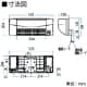 高須産業 浴室換気乾燥暖房機 壁面取付タイプ 外部換気扇連動タイプ 防水リモコン付 浴室換気乾燥暖房機 壁面取付タイプ 外部換気扇連動タイプ 防水リモコン付 BF-961RGC 画像3