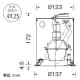 山田照明 【生産完了品】ダウンライト 取付穴φ125mm 埋込高172mm 電球(E11口金)別売 ダウンライト 取付穴φ125mm 埋込高172mm 電球(E11口金)別売 DE-2640 画像3