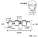 山田照明 【生産完了品】シャンデリア 4.5〜6畳向け E26電球形蛍光灯(電球色)A15形×8 シャンデリア 4.5～6畳向け E26電球形蛍光灯(電球色)A15形×8 CF-4258 画像3