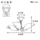 山田照明 【生産完了品】シャンデリア 4.5〜6畳向け E17クリプトン球(ホワイト)PS60W形×4 シャンデリア 4.5～6畳向け E17クリプトン球(ホワイト)PS60W形×4 LE-2516 画像4