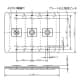 パナソニック フルカラー モダン電話線プレート 3連 ミルキーホワイト フルカラー モダン電話線プレート 3連 ミルキーホワイト WN6083W 画像3