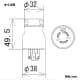 パナソニック 接地2Pタフキャップ 15A 125V ブラック 接地2Pタフキャップ 15A 125V ブラック WF3315B 画像2