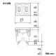 パナソニック 機器用はめ込みコンセント 極性なし 15A 125V ブラック 機器用はめ込みコンセント 極性なし 15A 125V ブラック WCF1012B 画像2