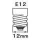 アサヒ 【お買い得品 100個セット】ナツメ球 T20カラー 110V5W 口金:E12 透明ブルー 【お買い得品 100個セット】ナツメ球 T20カラー 110V5W 口金:E12 透明ブルー ナツメT20E12110V-5W(CB)_100set 画像2