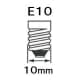 アサヒ パイロットランプ G11 24V0.11A 全光束:12.6lm 口金:E10 クリヤー パイロットランプ G11 24V0.11A 全光束:12.6lm 口金:E10 クリヤー G11E1024V-0.11A 画像3