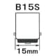 アサヒ 【お買い得品 100個セット】パトランプ 回転灯 G18 12V5W 全光束:20lm 口金:B15S クリヤー 【お買い得品 100個セット】パトランプ 回転灯 G18 12V5W 全光束:20lm 口金:B15S クリヤー パトランプG18B15S12V-5W_100set 画像3