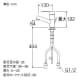 SANEI シングルワンホール洗面混合栓 節水水栓 ポップアップ用 専用引棒付 泡沫吐水 吐水口高さ:64mm 寒冷地用 column シングルワンホール洗面混合栓 節水水栓 ポップアップ用 専用引棒付 泡沫吐水 吐水口高さ:64mm 寒冷地用 column K475PJK-1 画像2