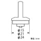 SANEI ケレップ 直径:21mm 呼び20水栓用 ケレップ 直径:21mm 呼び20水栓用 P82A-21 画像2