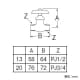SANEI オネジ化粧バルブ 共用形 呼び:20 オネジ化粧バルブ 共用形 呼び:20 V20A-20 画像2