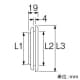 SANEI マス用シールパッキン 排水用品 呼び:65 マス用シールパッキン 排水用品 呼び:65 P41-65 画像4