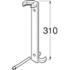 SANEI ナット締付工具 ワンホール混合栓のロックナット対辺約36mmと46mm用 ナット締付工具 ワンホール混合栓のロックナット対辺約36mmと46mm用 R355 画像2