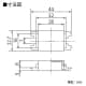 東芝 ブランクチップ ニューホワイト 《WIDE i/E’s配線器具》 ブランクチップ ニューホワイト 《WIDE i/E’s配線器具》 NDG4411(WW) 画像2