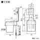 東芝 防雨形 100V6A用フォトスイッチ JIS 1P形 AC100V 6A 防雨形 100V6A用フォトスイッチ JIS 1P形 AC100V 6A OS1063 画像2