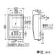 未来工業 電力量計ボックス 分岐ブレーカ・ELB付 ミルキーホワイト 電力量計ボックス 分岐ブレーカ・ELB付 ミルキーホワイト WP2-201KM 画像2